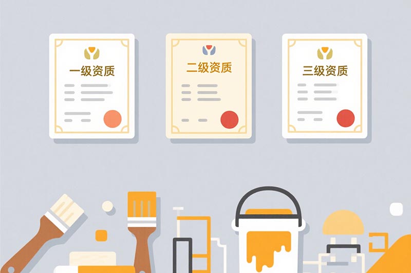 建筑裝修裝飾工程專業(yè)承包資質(zhì)也分一級、二級、三級